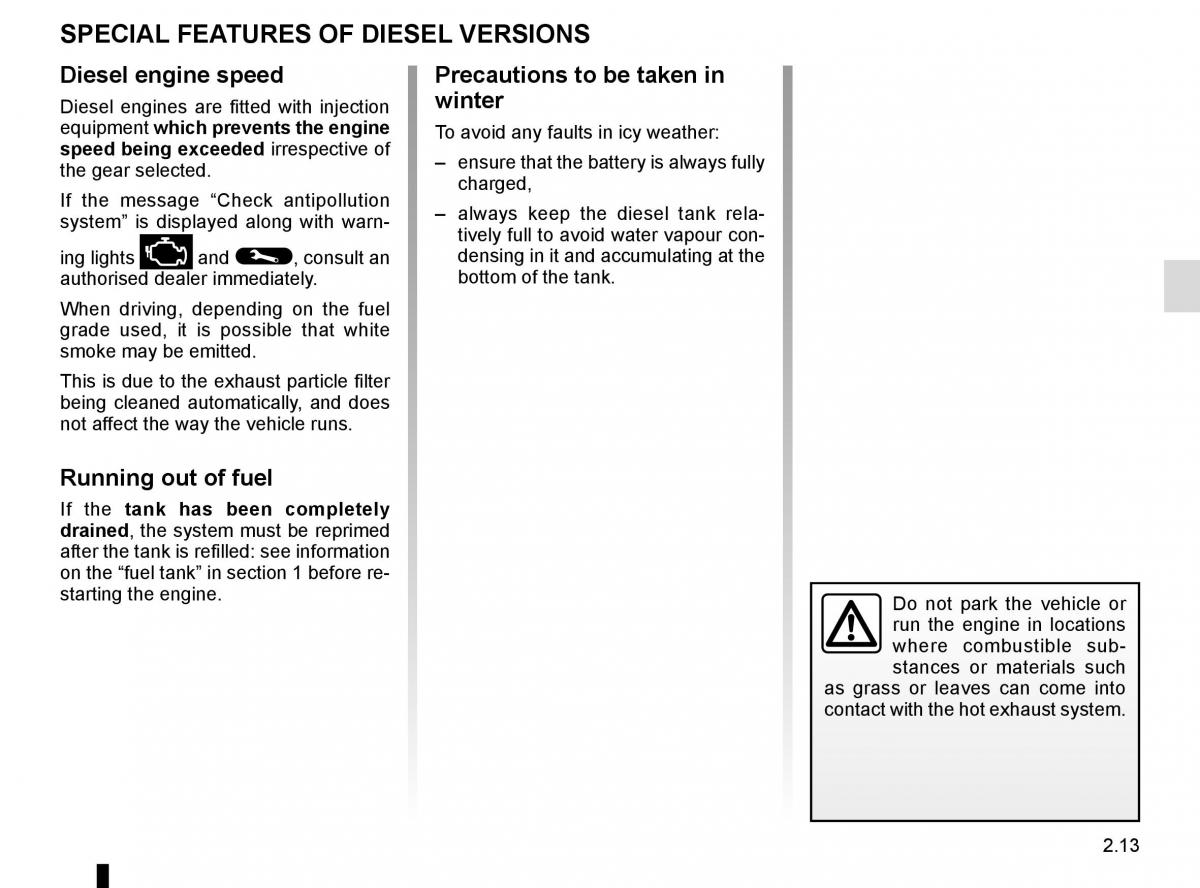 Renault Kadjar owners manual / page 117