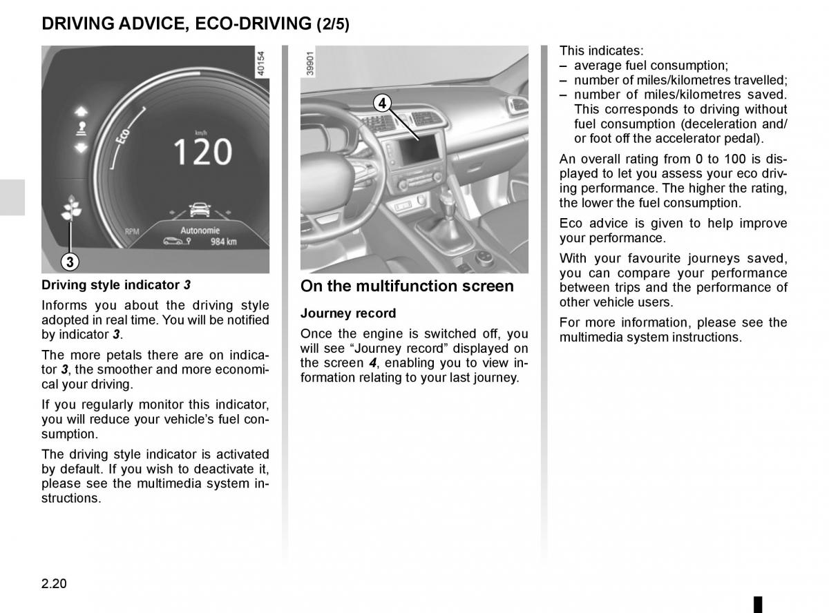 Renault Kadjar owners manual / page 124