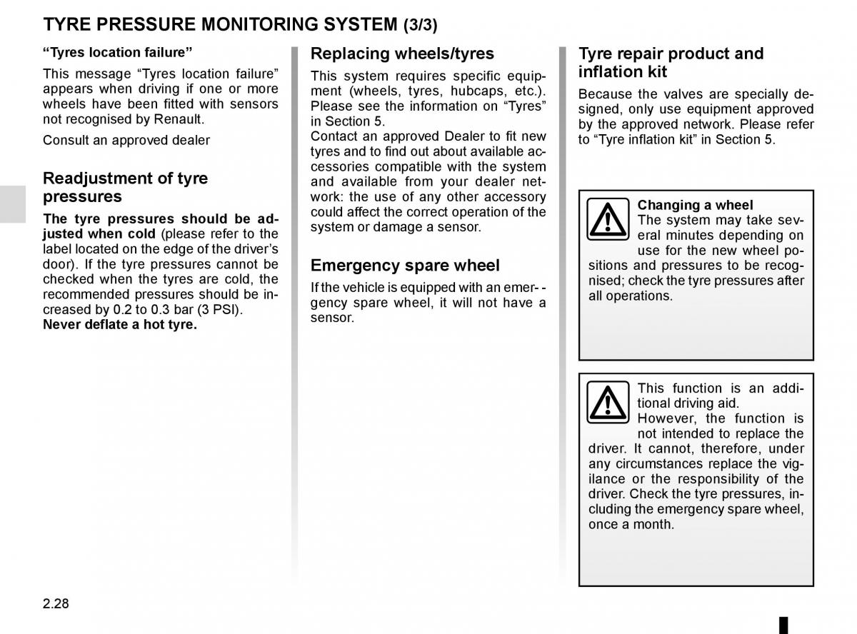 Renault Kadjar owners manual / page 132