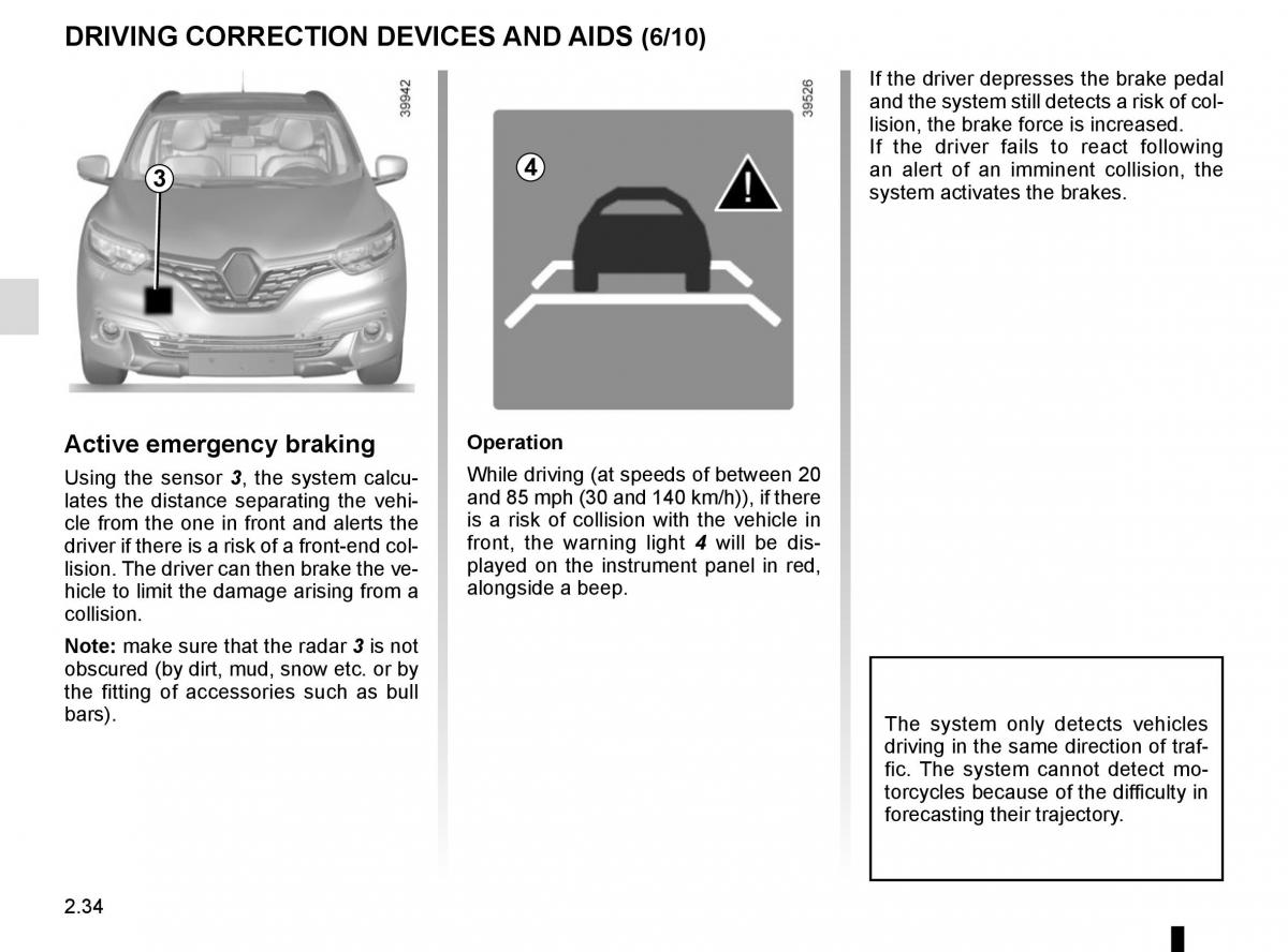 Renault Kadjar owners manual / page 138