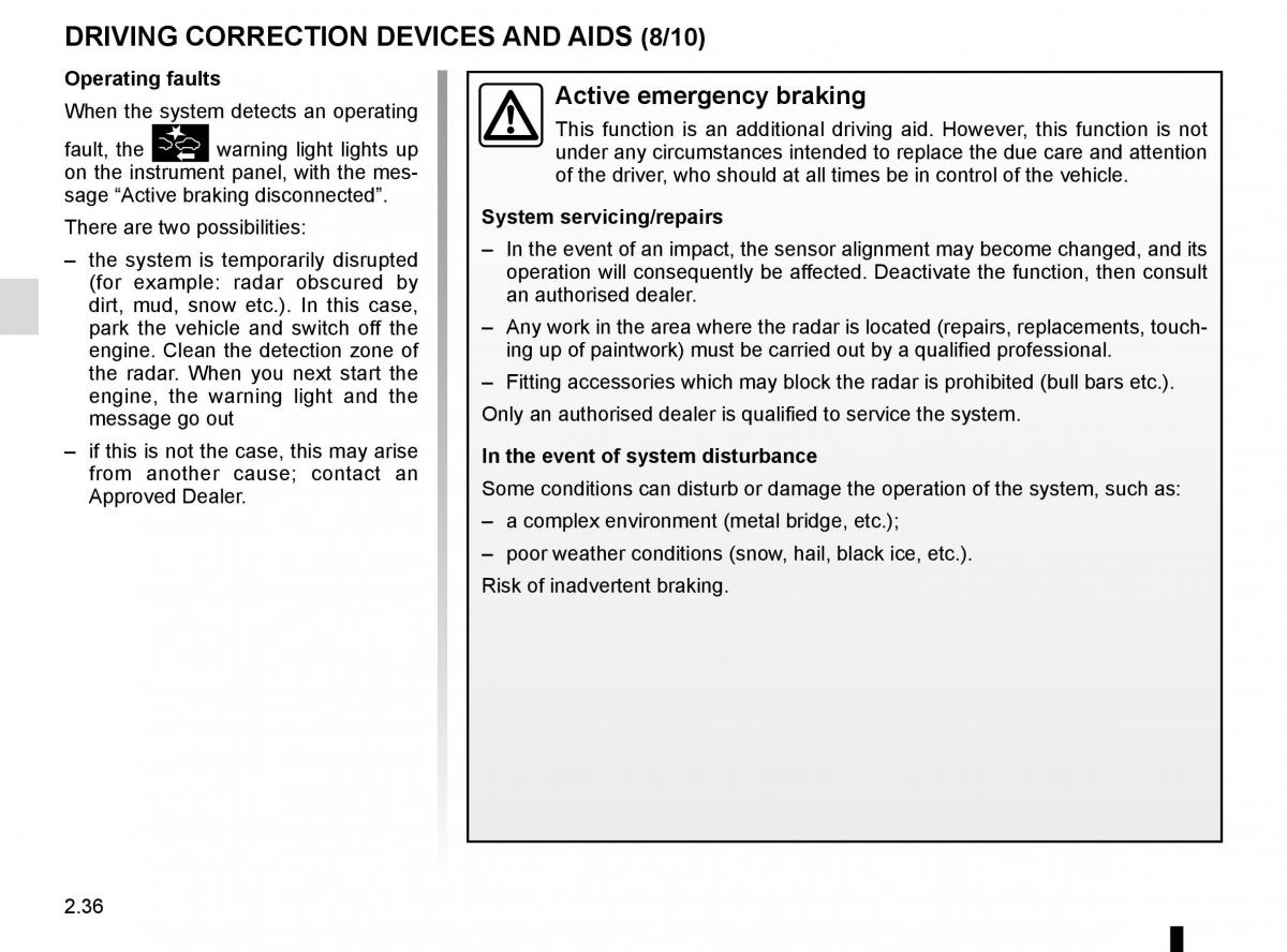 Renault Kadjar owners manual / page 140