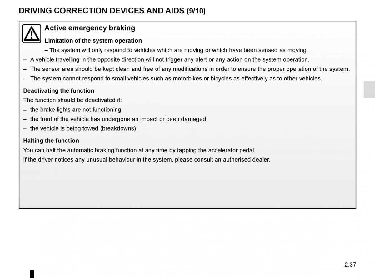 Renault Kadjar owners manual / page 141