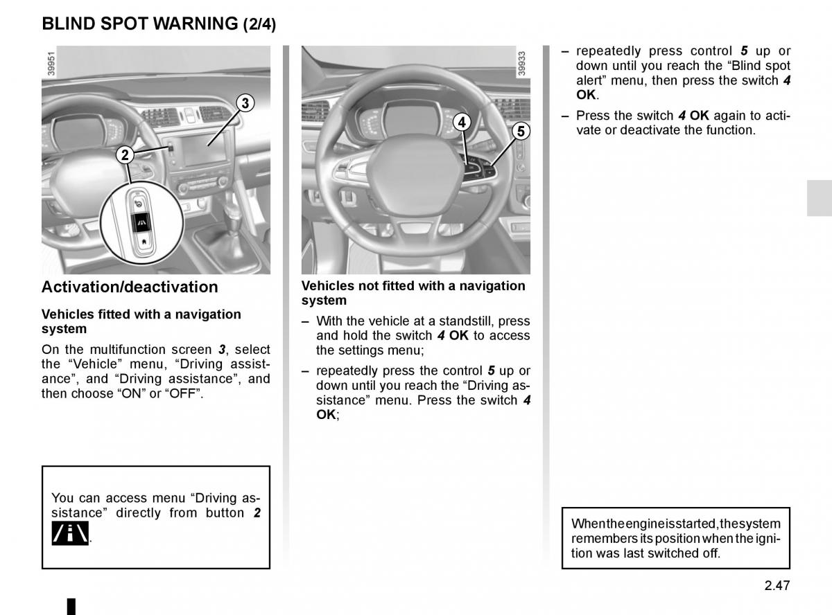 Renault Kadjar owners manual / page 151