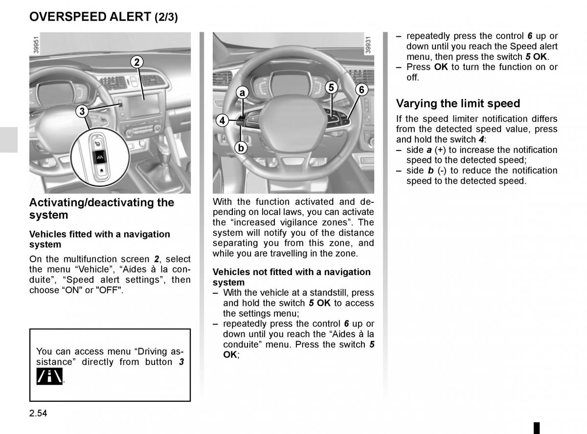 Renault Kadjar owners manual / page 158