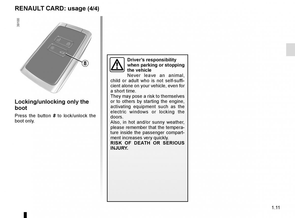 Renault Kadjar owners manual / page 17