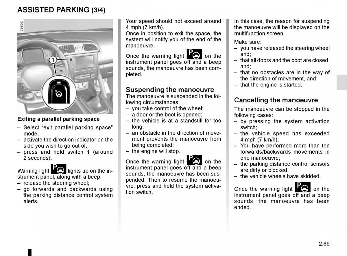 Renault Kadjar owners manual / page 173