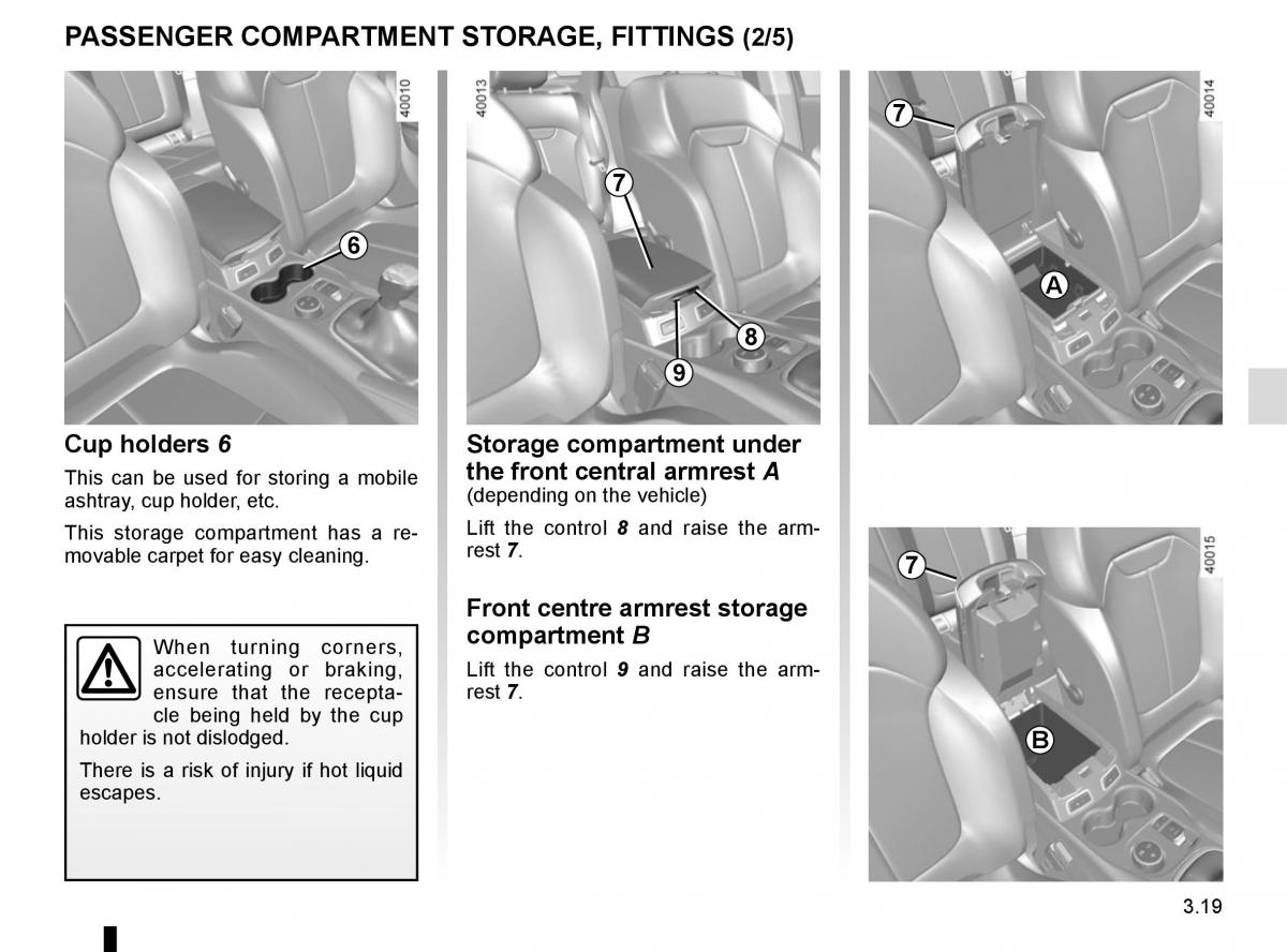 Renault Kadjar owners manual / page 197