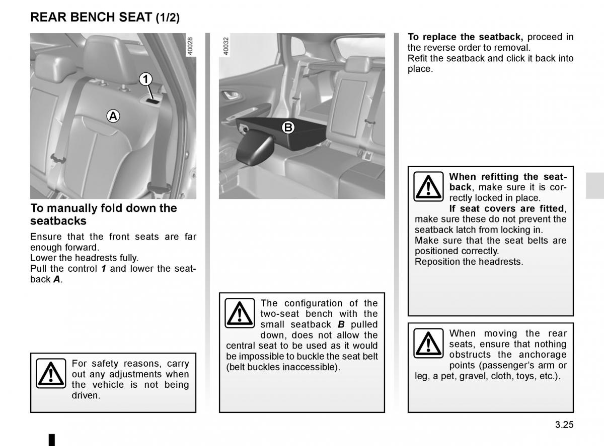 Renault Kadjar owners manual / page 203