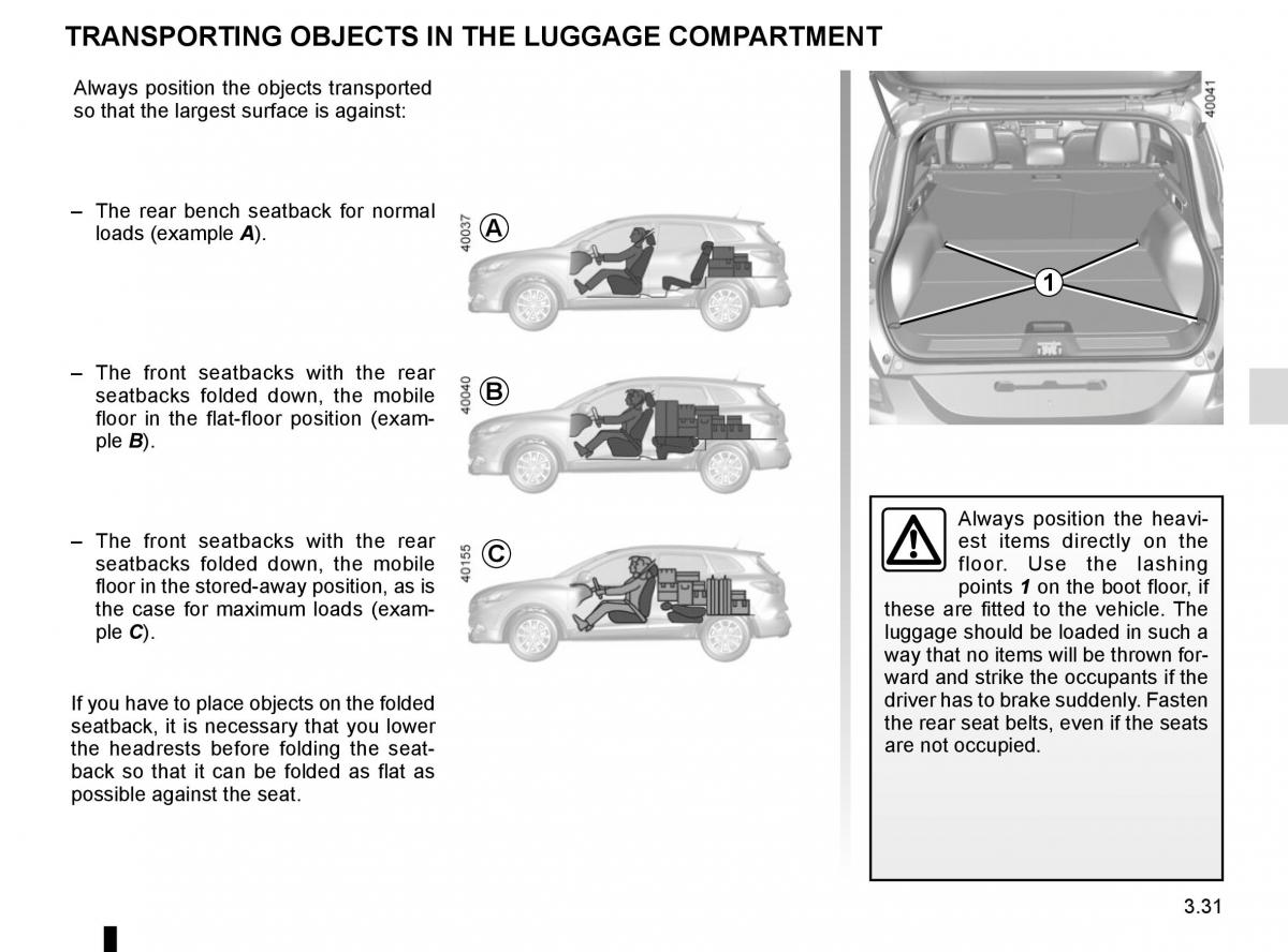 Renault Kadjar owners manual / page 209