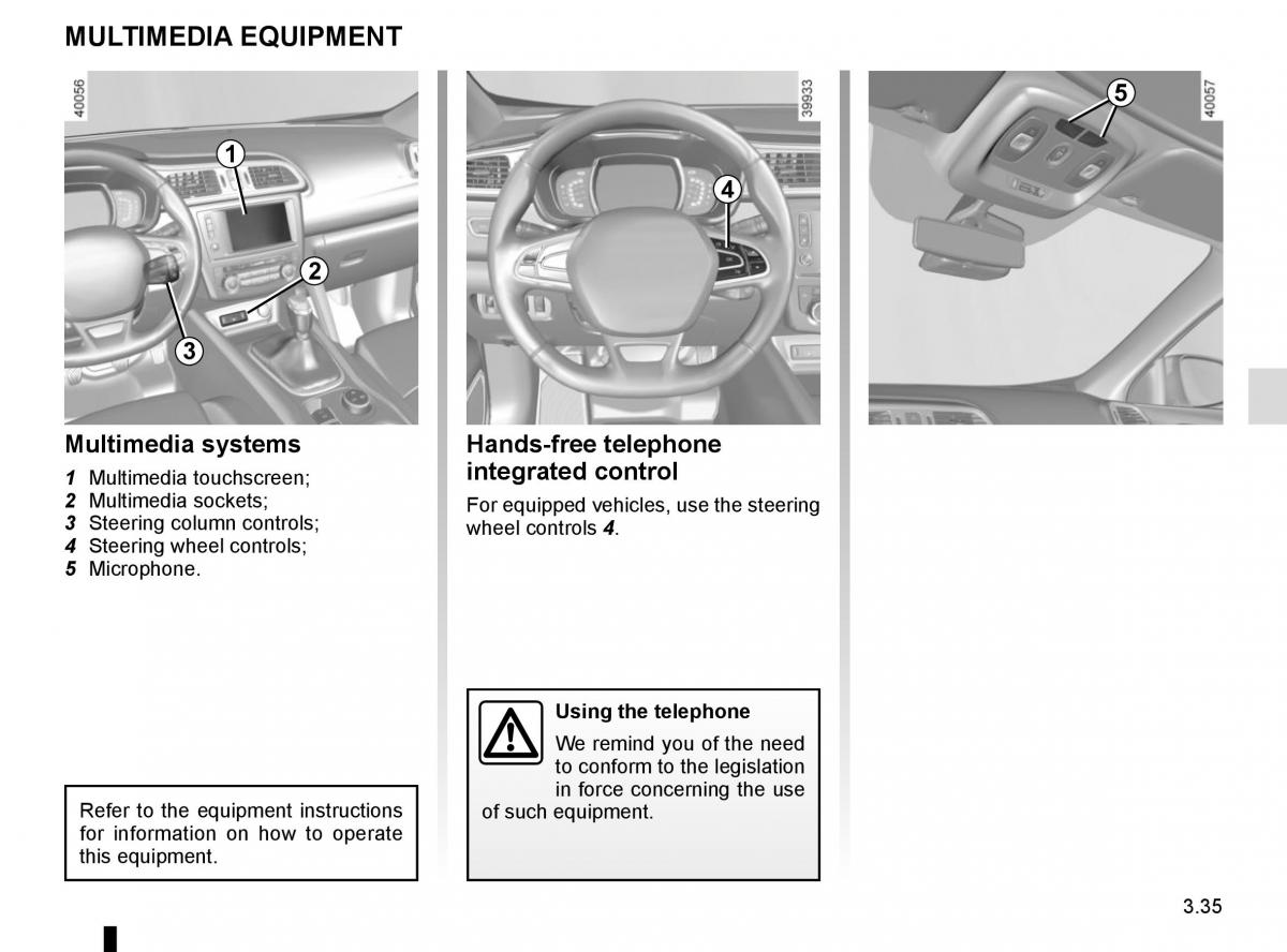 Renault Kadjar owners manual / page 213