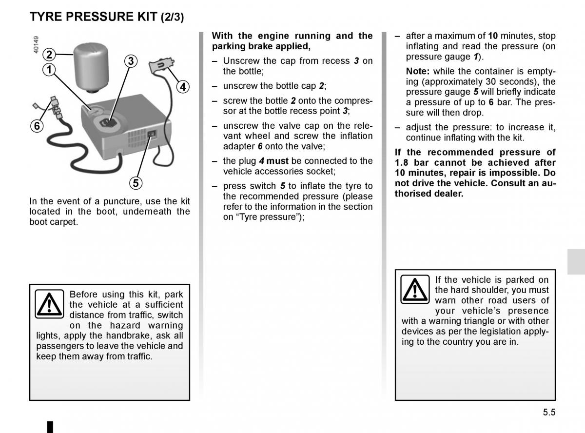 Renault Kadjar owners manual / page 237