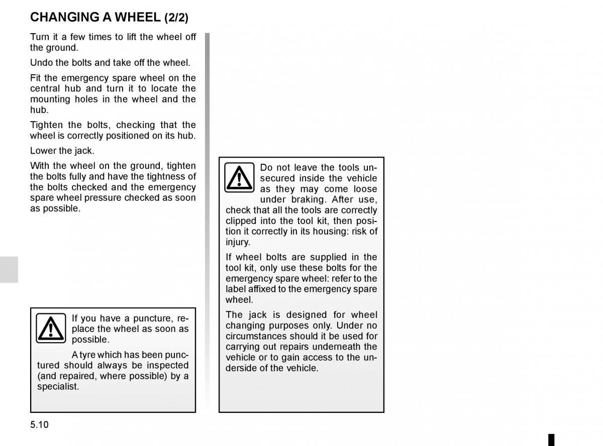 Renault Kadjar owners manual / page 242