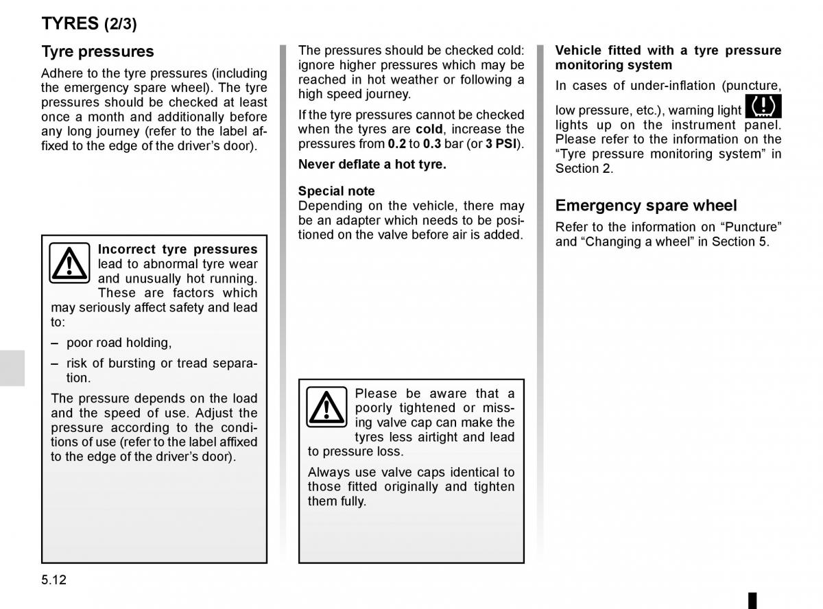 Renault Kadjar owners manual / page 244