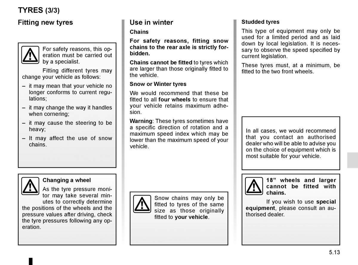 Renault Kadjar owners manual / page 245