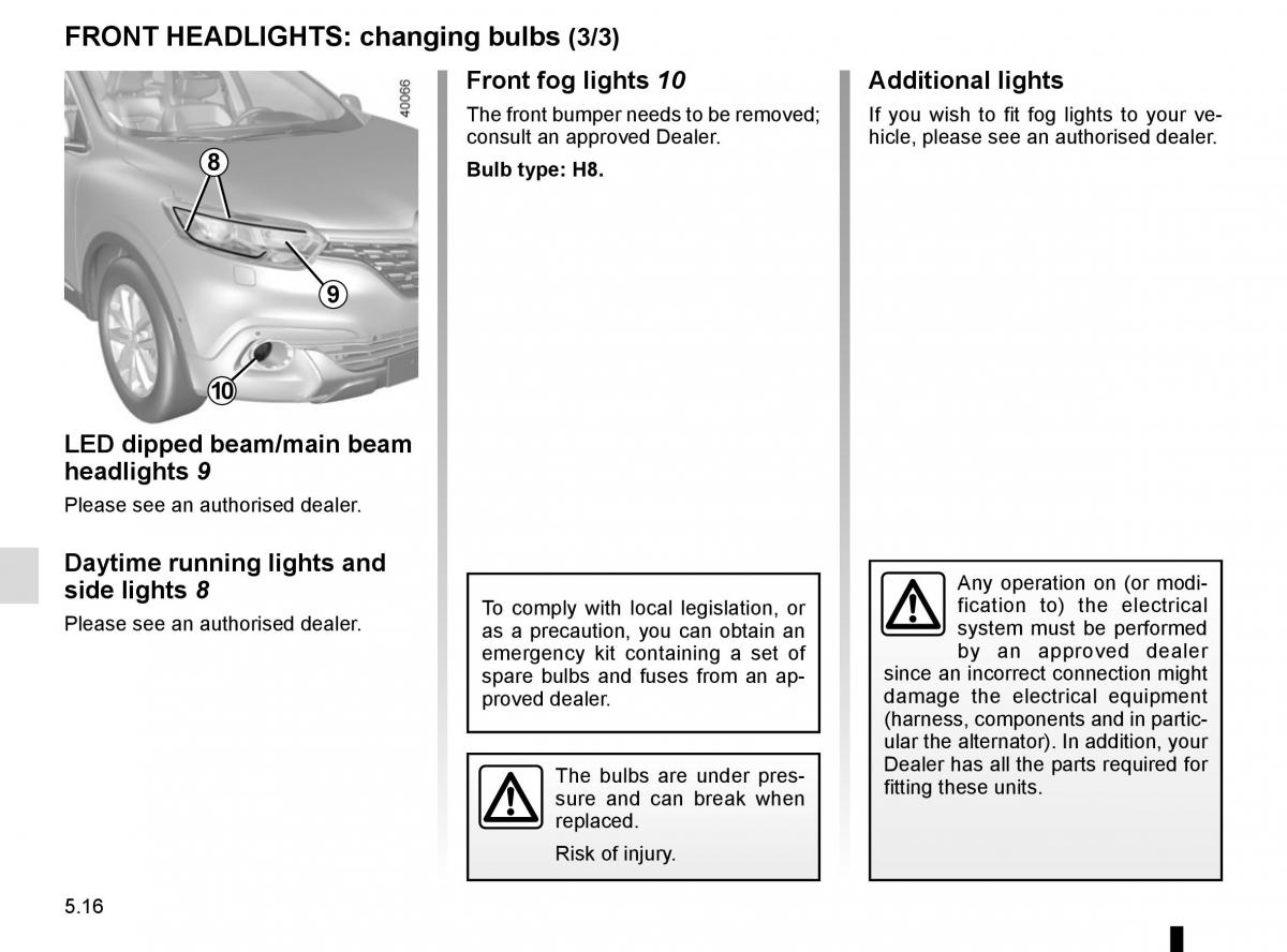 Renault Kadjar owners manual / page 248