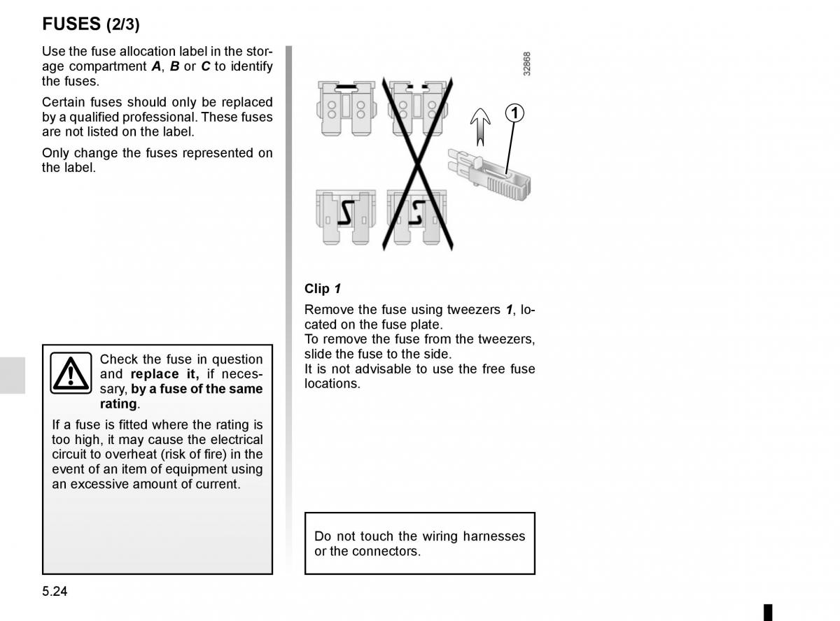 Renault Kadjar owners manual / page 256