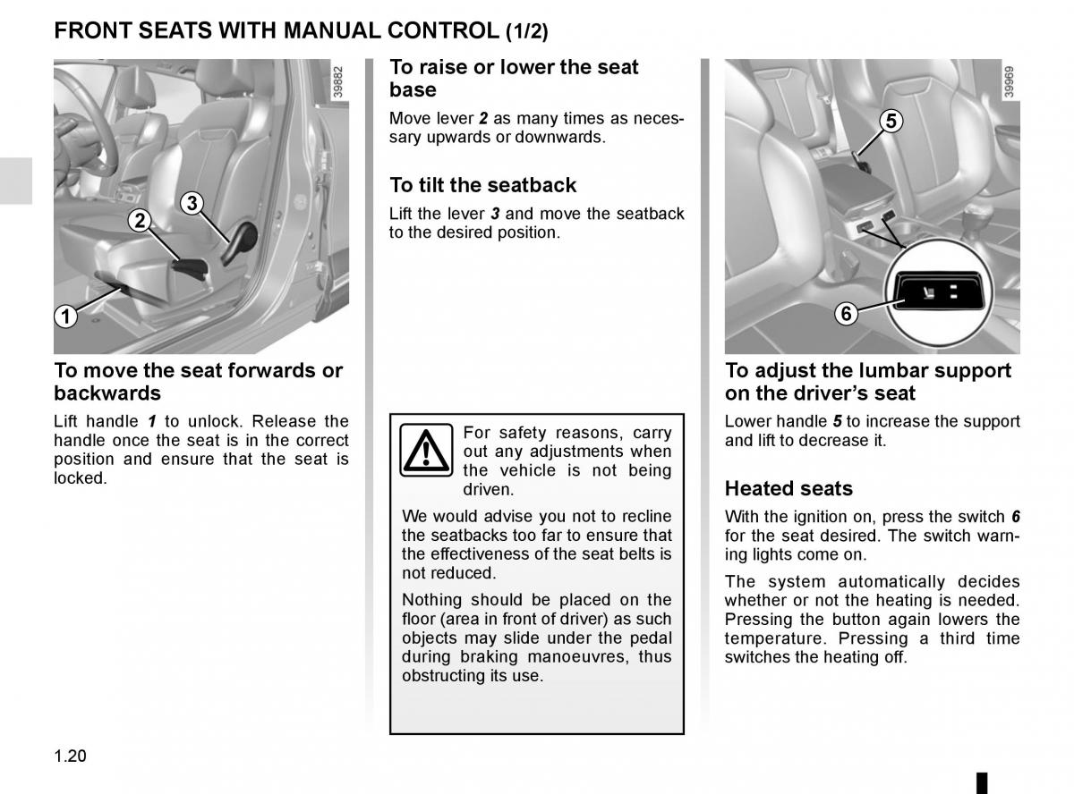 Renault Kadjar owners manual / page 26