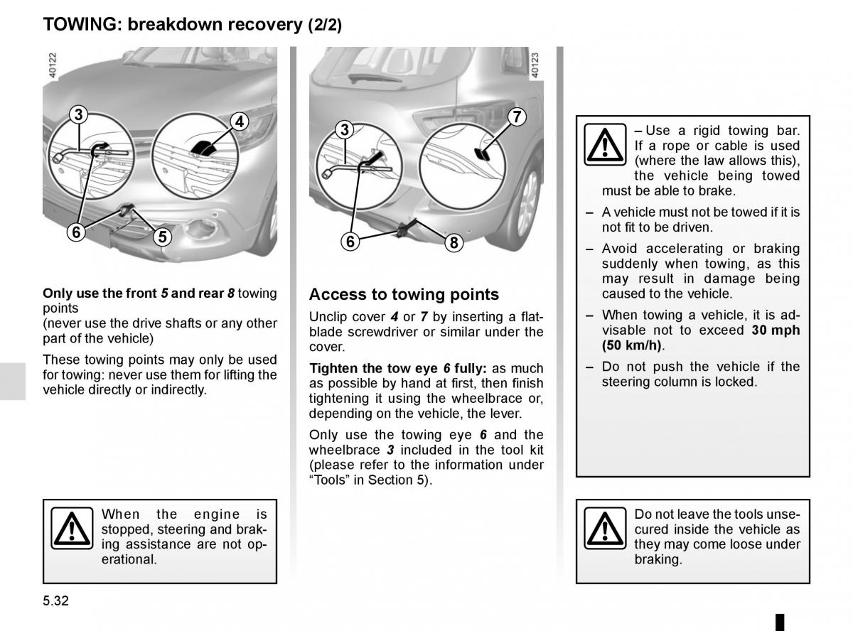 Renault Kadjar owners manual / page 264