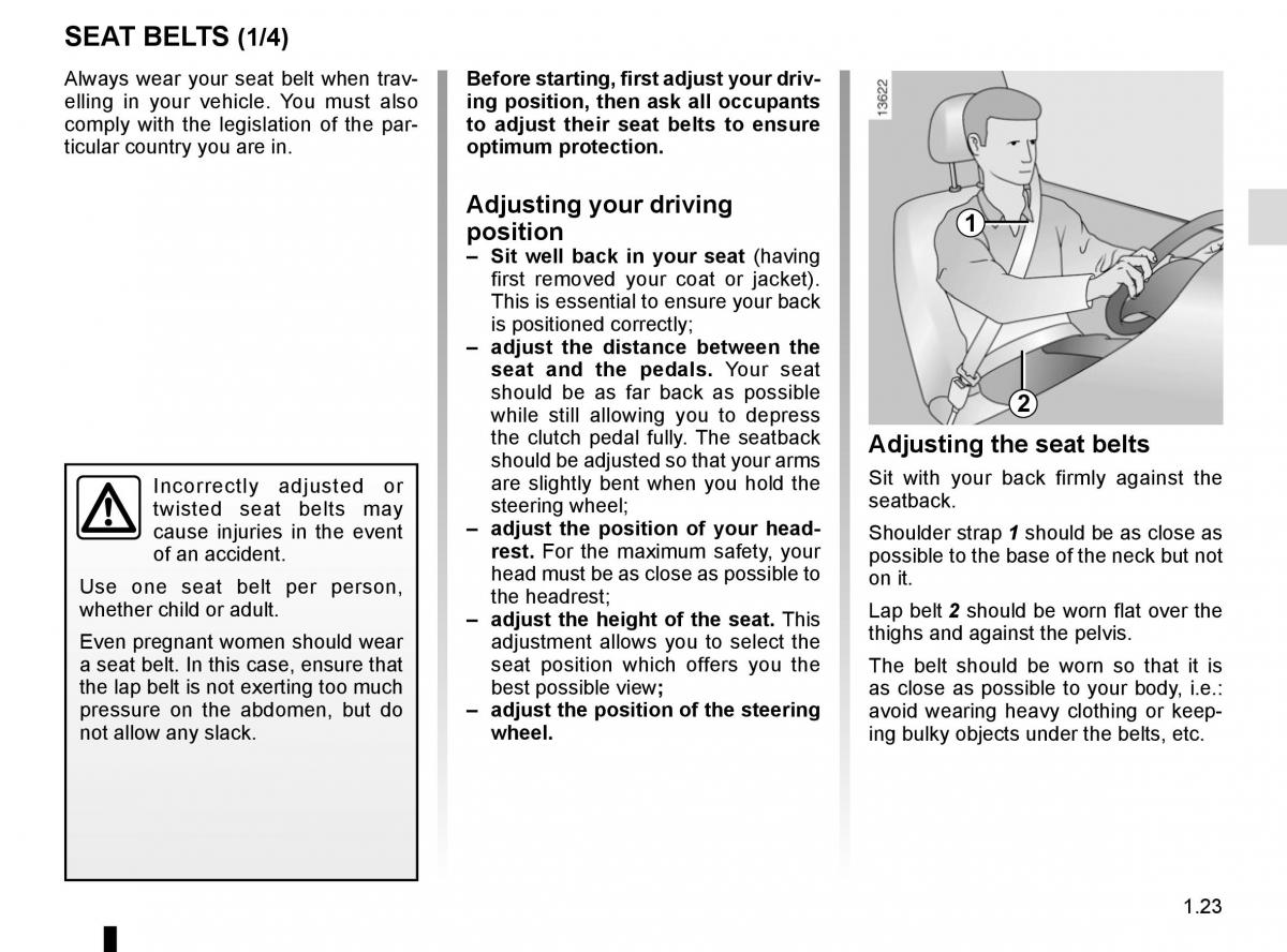 Renault Kadjar owners manual / page 29