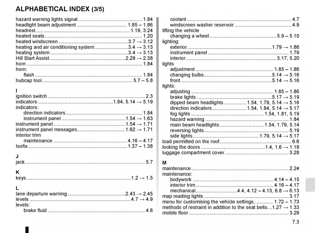 Renault Kadjar owners manual / page 293