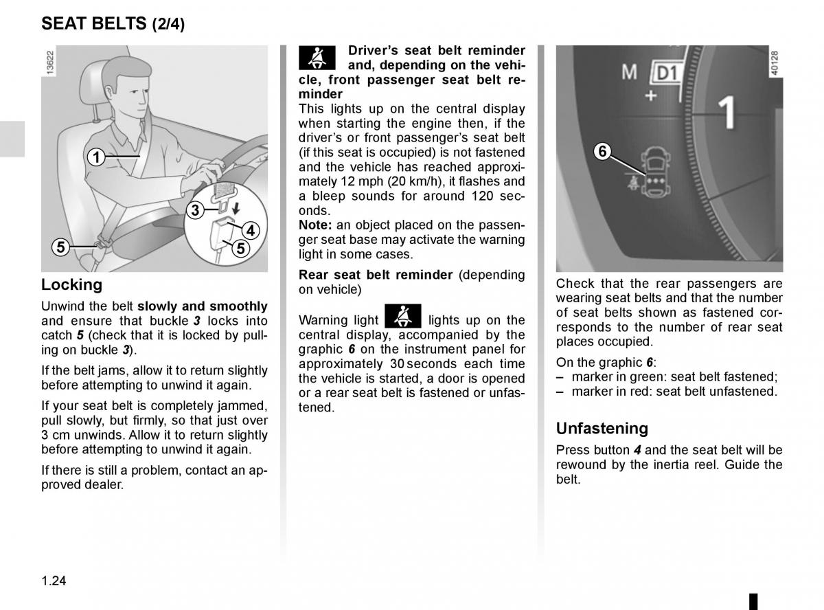 Renault Kadjar owners manual / page 30