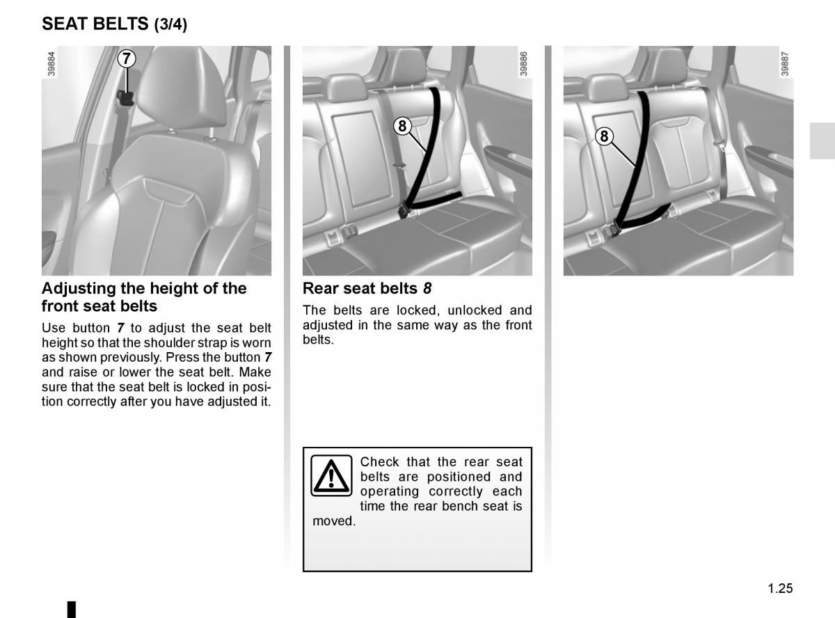 Renault Kadjar owners manual / page 31