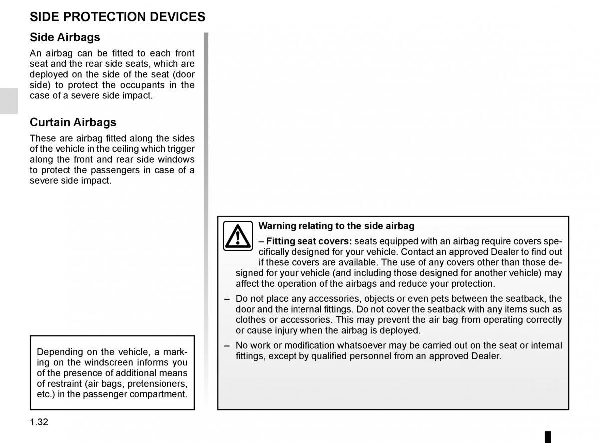 Renault Kadjar owners manual / page 38