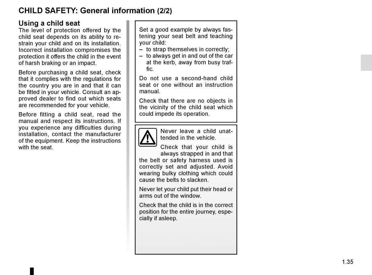 Renault Kadjar owners manual / page 41