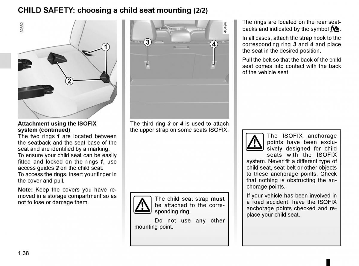 Renault Kadjar owners manual / page 44