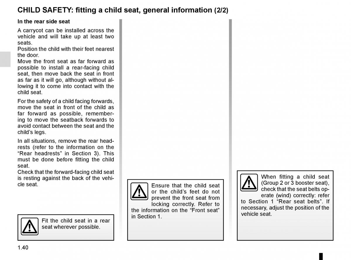 Renault Kadjar owners manual / page 46