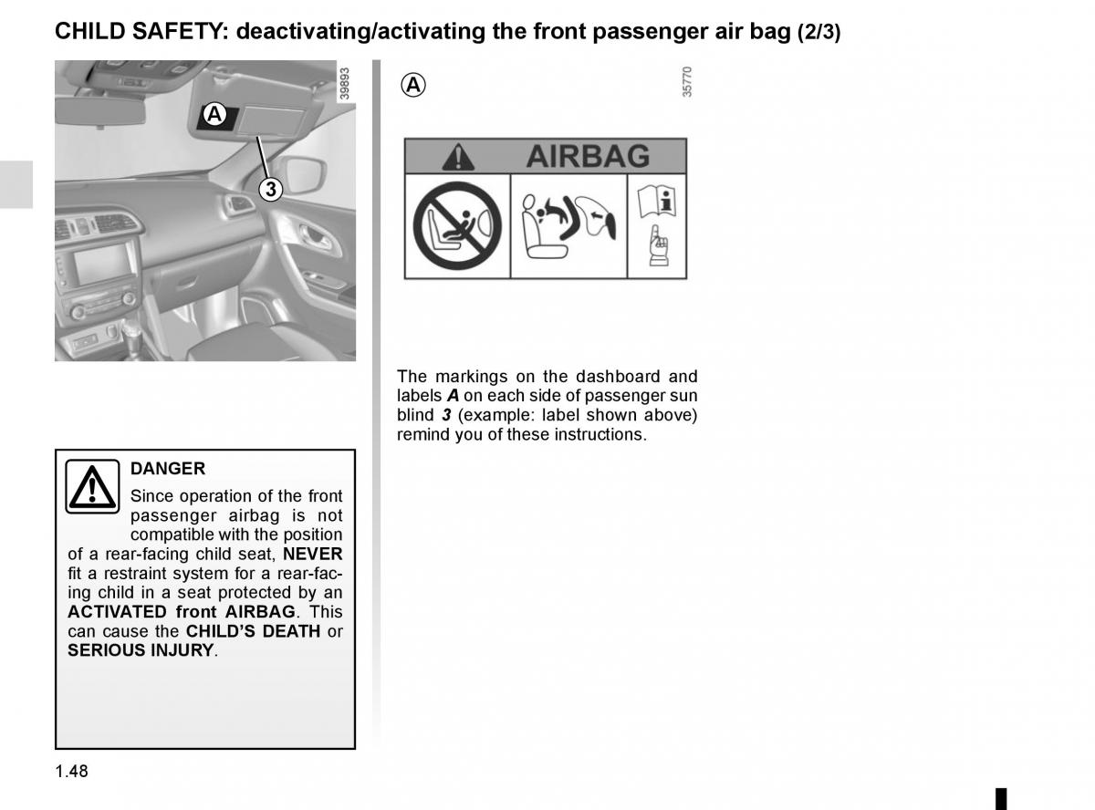 Renault Kadjar owners manual / page 54