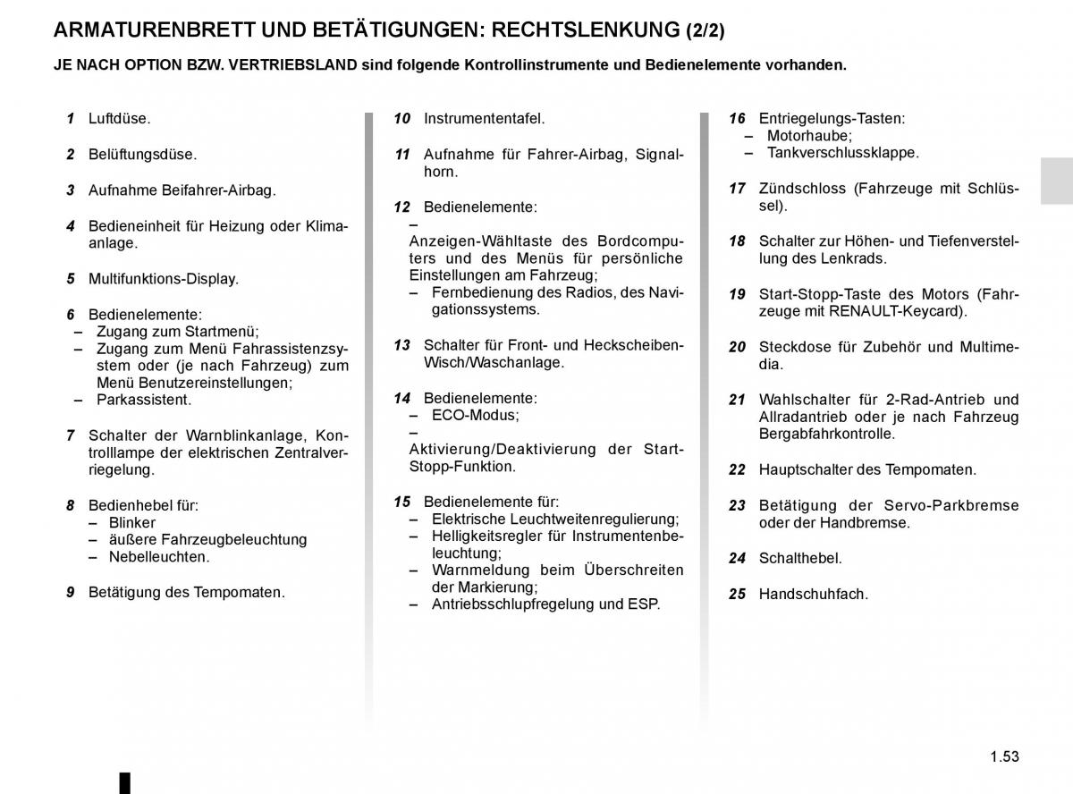 Renault Kadjar owners manual Handbuch / page 59