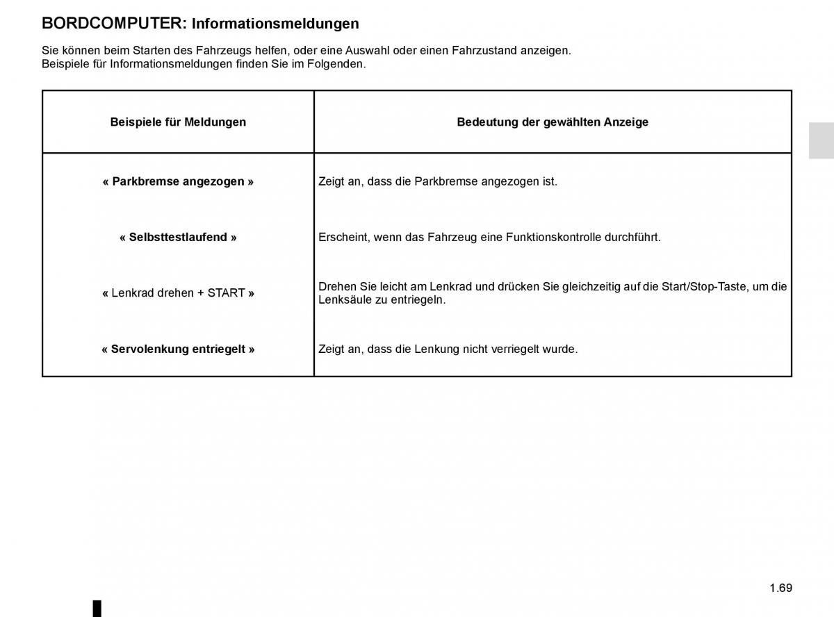 Renault Kadjar owners manual Handbuch / page 75