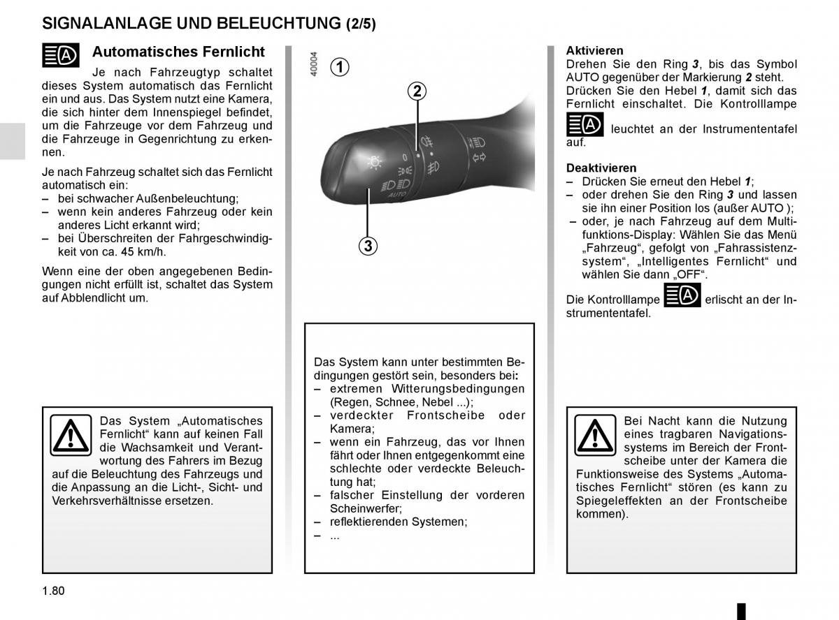 Renault Kadjar owners manual Handbuch / page 86