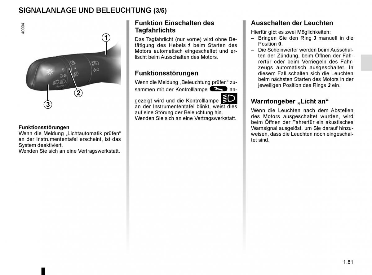 Renault Kadjar owners manual Handbuch / page 87