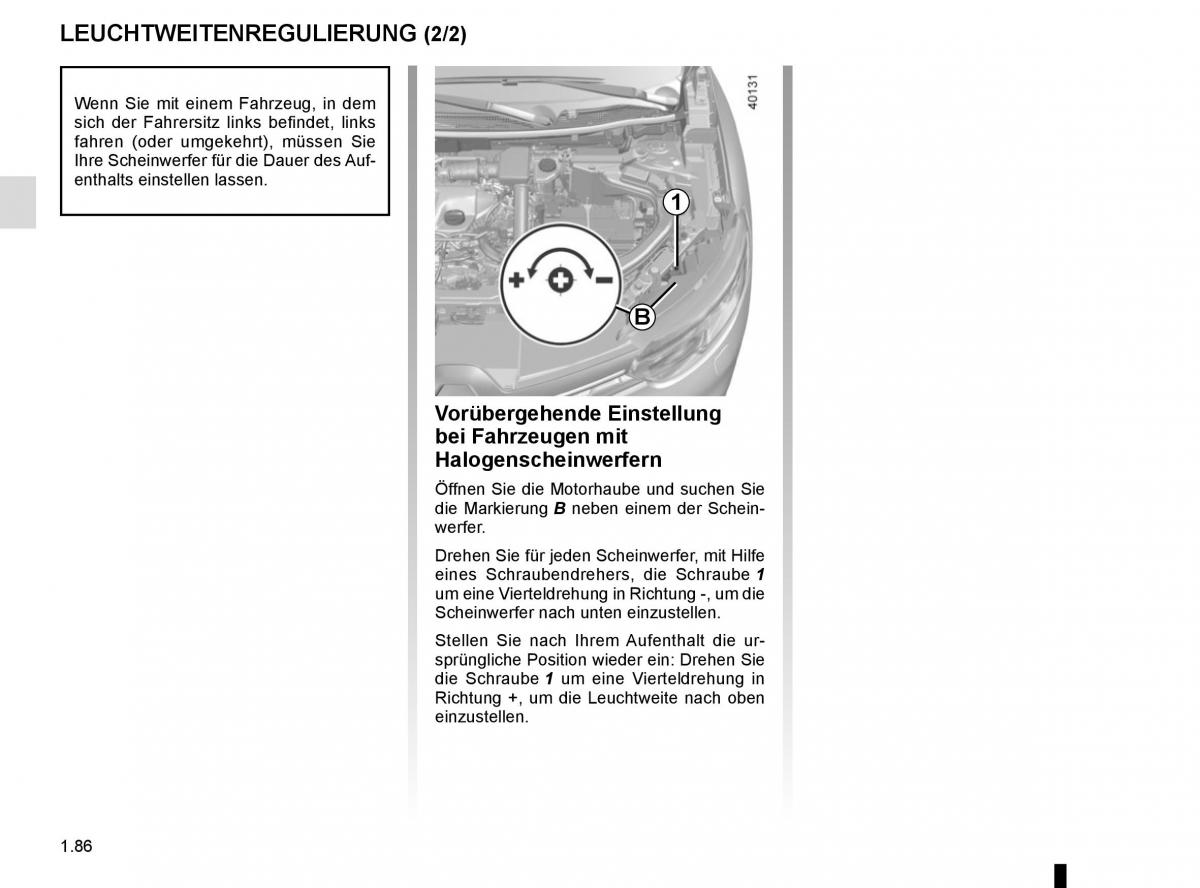 Renault Kadjar owners manual Handbuch / page 92