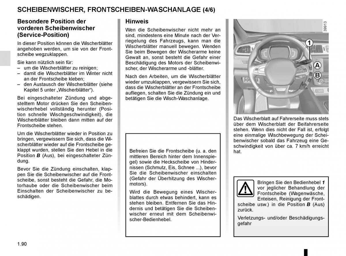 Renault Kadjar owners manual Handbuch / page 96