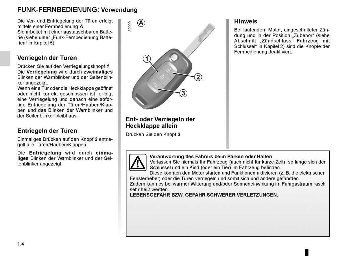 Renault Kadjar owners manual Handbuch / page 10