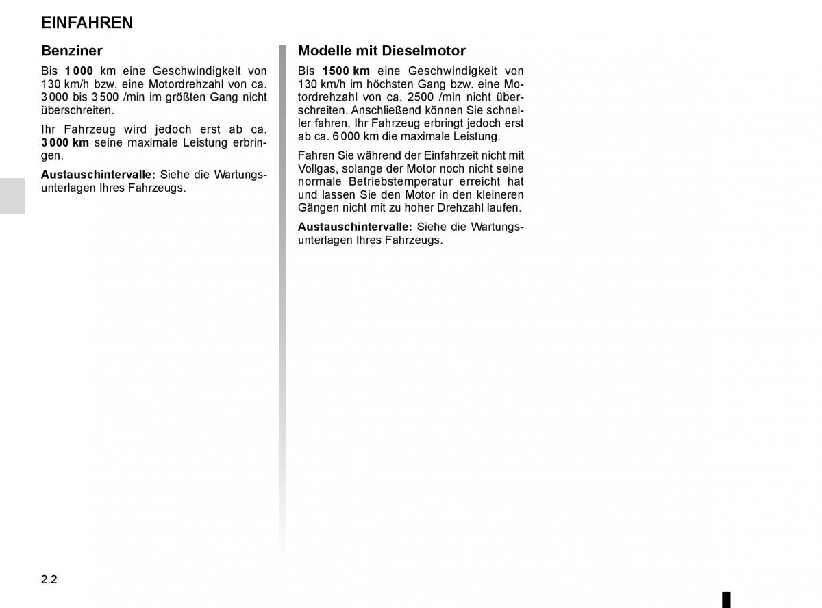 Renault Kadjar owners manual Handbuch / page 106