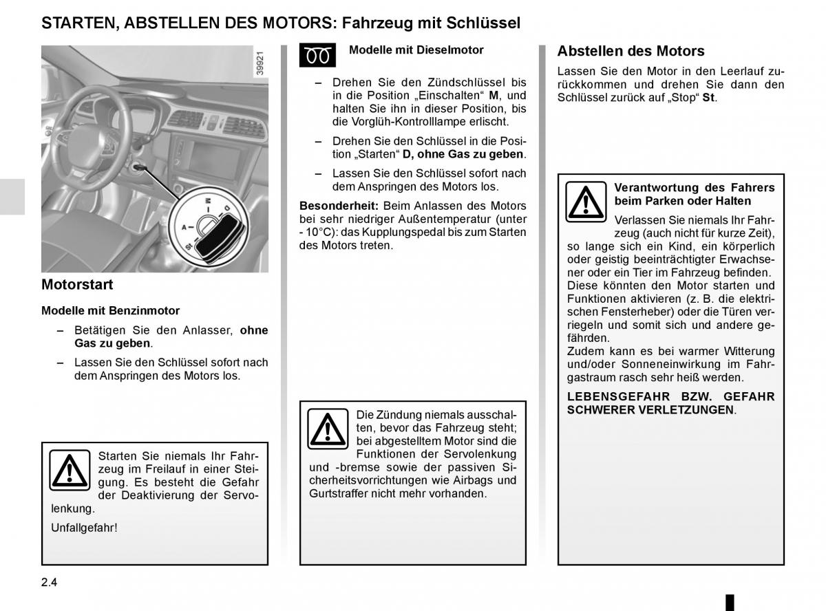 Renault Kadjar owners manual Handbuch / page 108