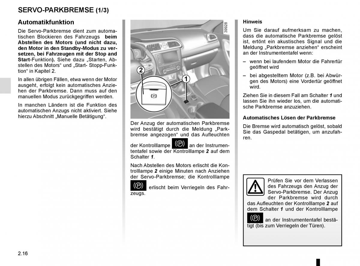 Renault Kadjar owners manual Handbuch / page 120