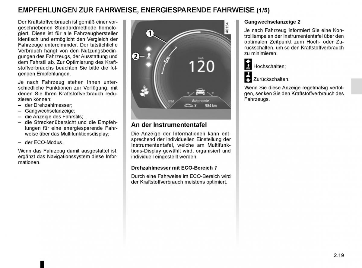 Renault Kadjar owners manual Handbuch / page 123