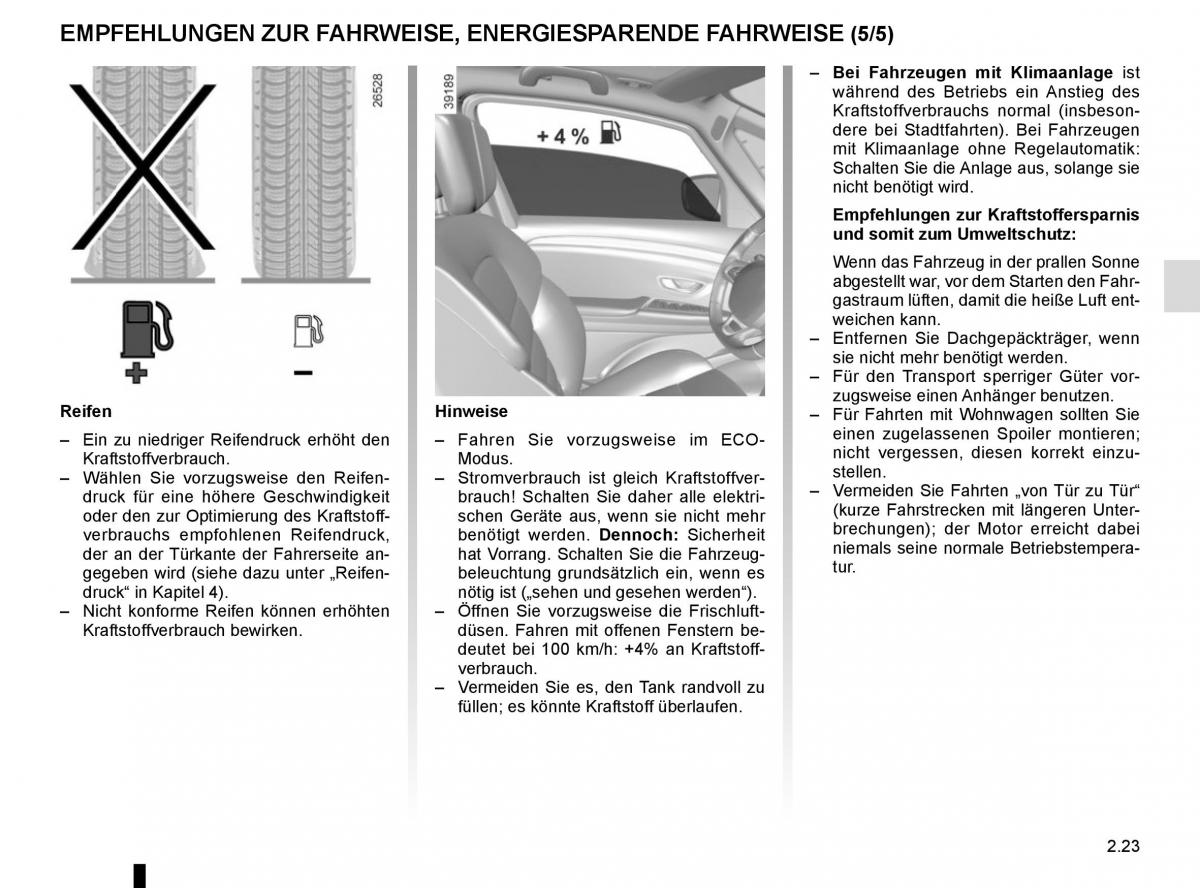 Renault Kadjar owners manual Handbuch / page 127