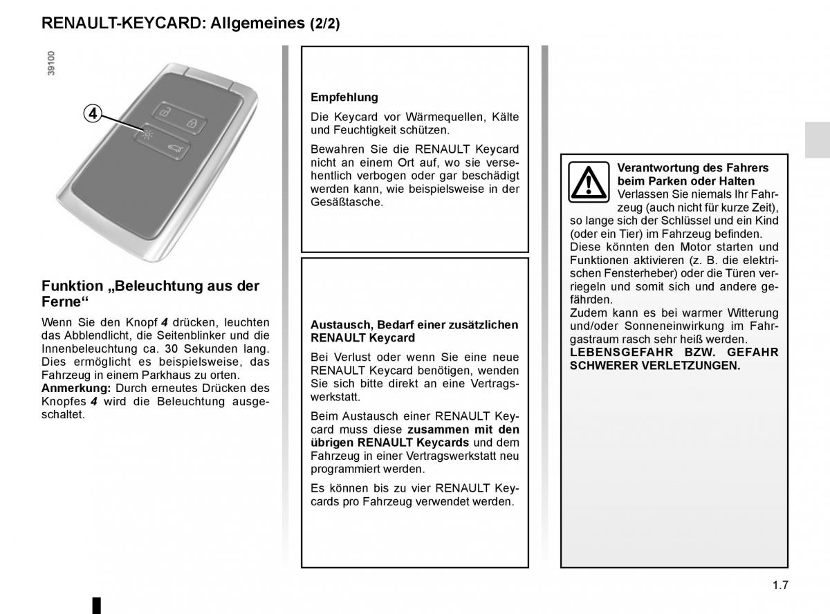 Renault Kadjar owners manual Handbuch / page 13