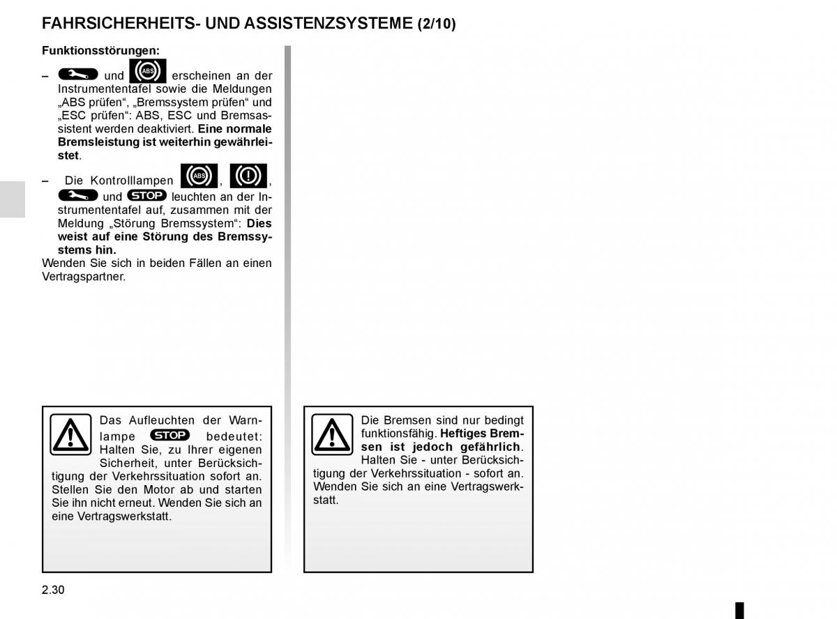 Renault Kadjar owners manual Handbuch / page 134