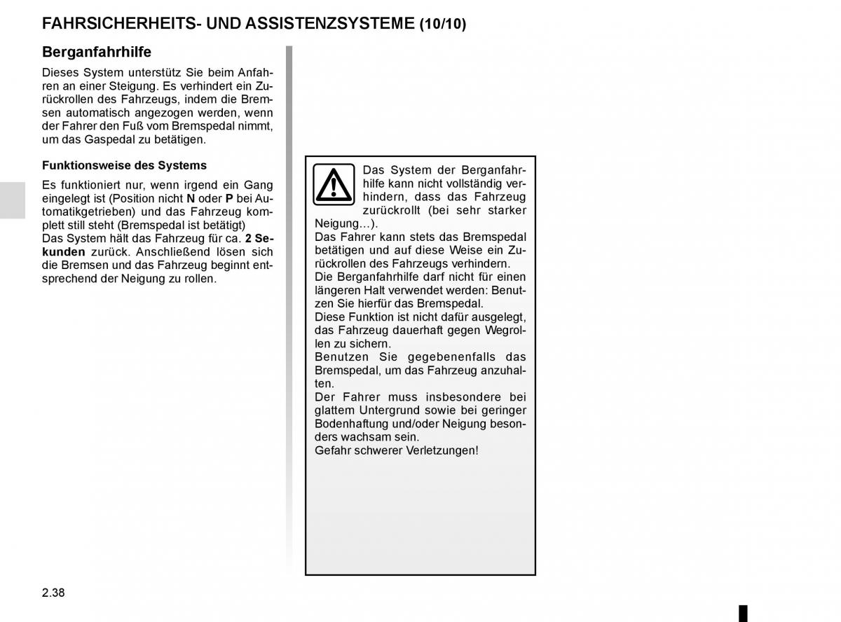 Renault Kadjar owners manual Handbuch / page 142