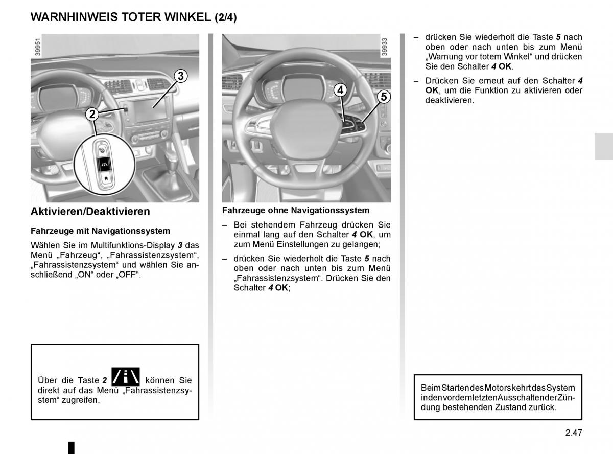 Renault Kadjar owners manual Handbuch / page 151