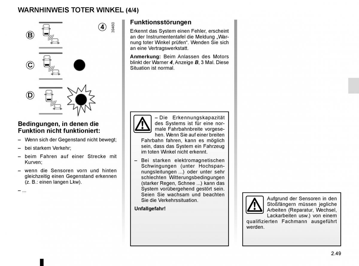 Renault Kadjar owners manual Handbuch / page 153