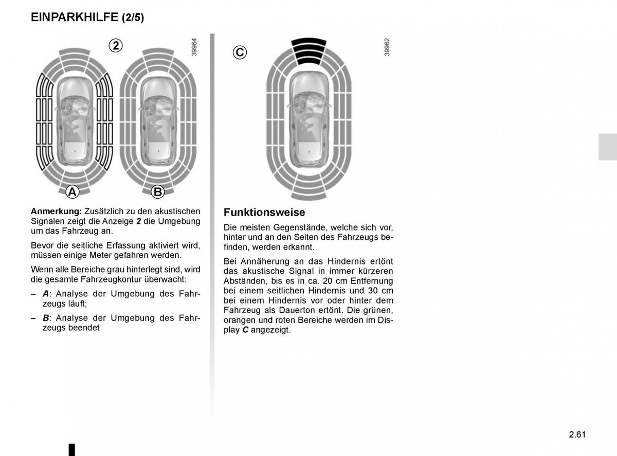 Renault Kadjar owners manual Handbuch / page 165