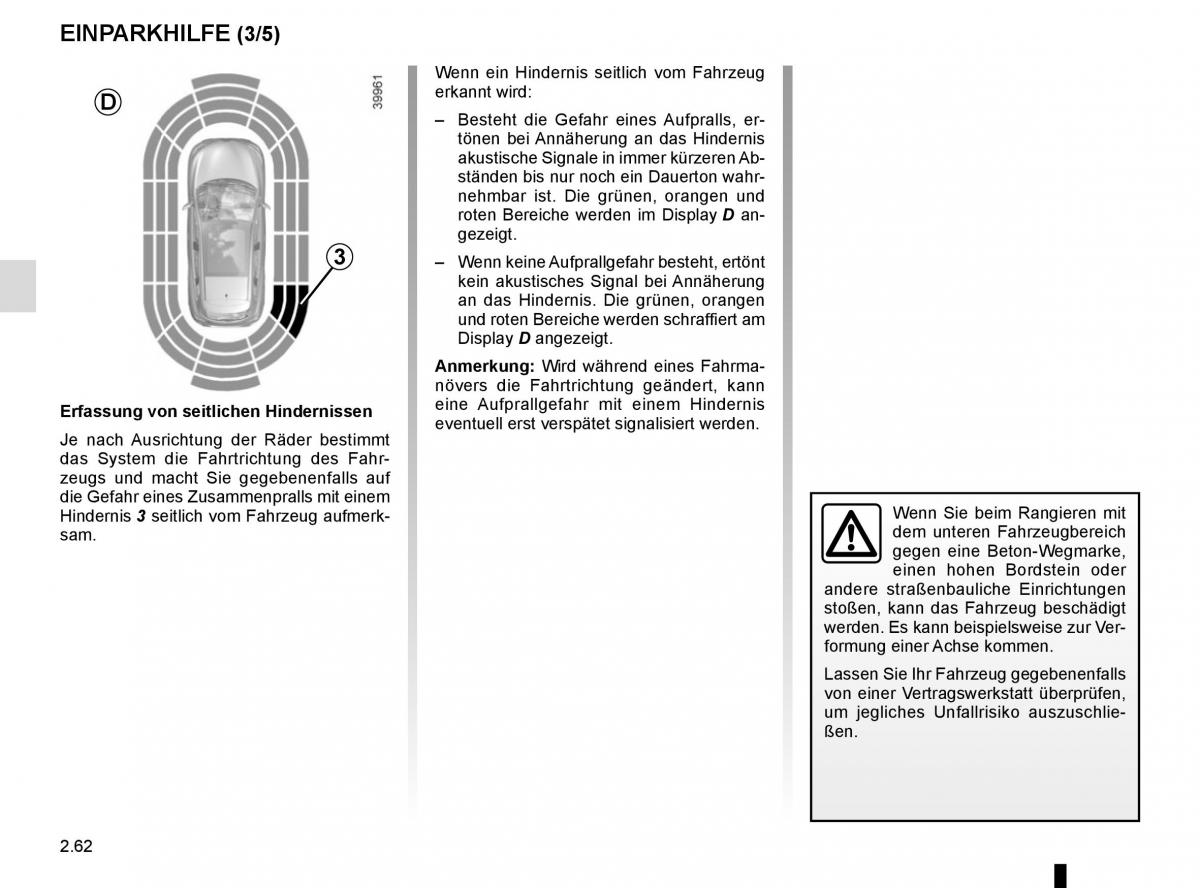 Renault Kadjar owners manual Handbuch / page 166